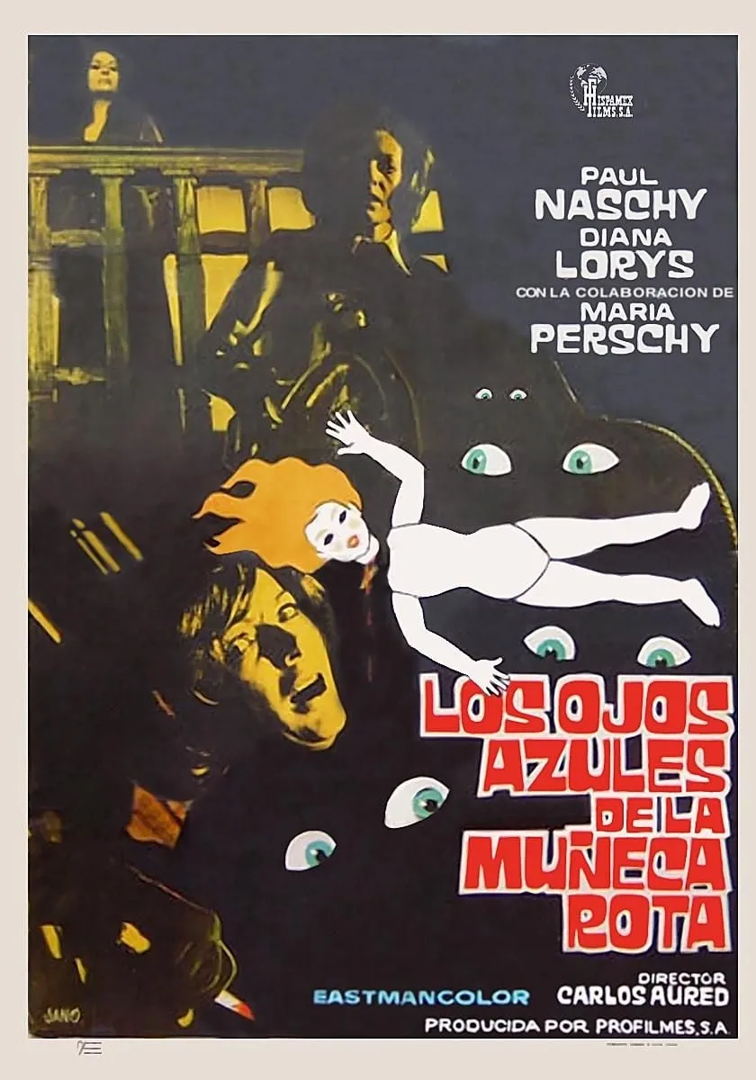 Los Ojos azules de la muneca rota poster