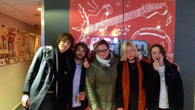 Mozes and the Firstborn live in 3voor12 Radio