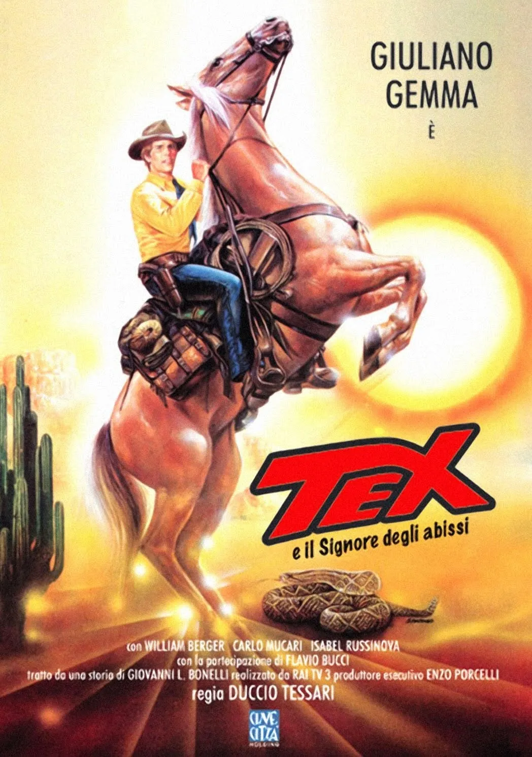 Tex e il Signore degli Abissi poster