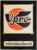 Schets voor logo op geëmailleerd bordje