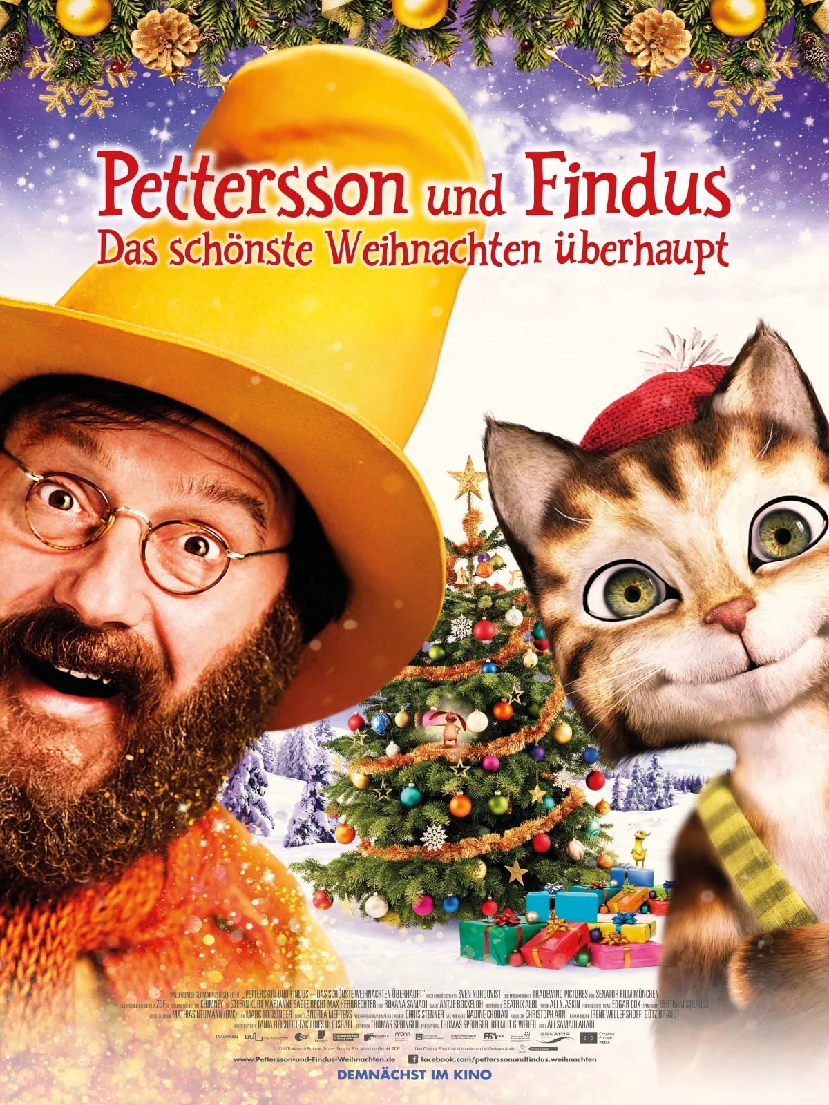 Pettersson und Findus: Das schönste Weihnachten überhaupt poster
