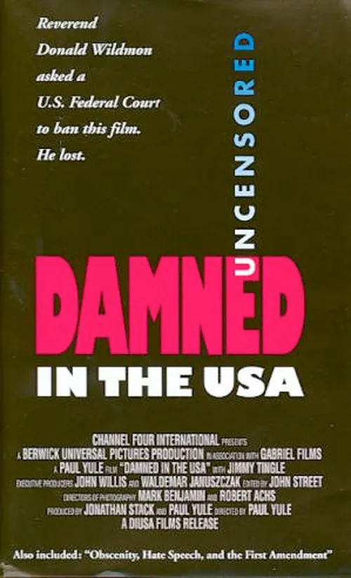 Damned In The Usa poster