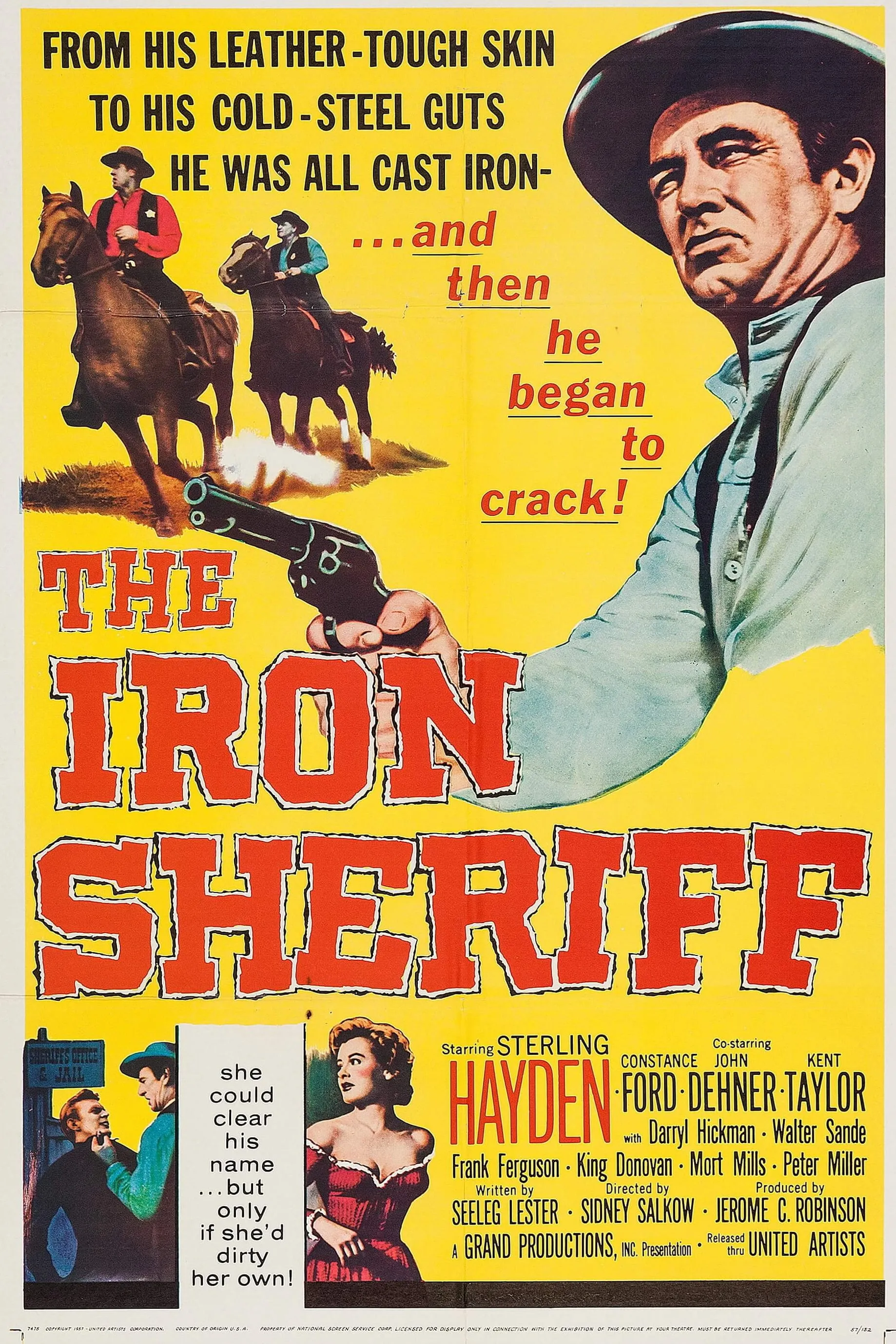 The Iron Sheriff poster