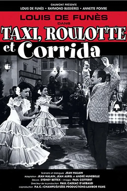 Taxi, roulotte et corrida poster