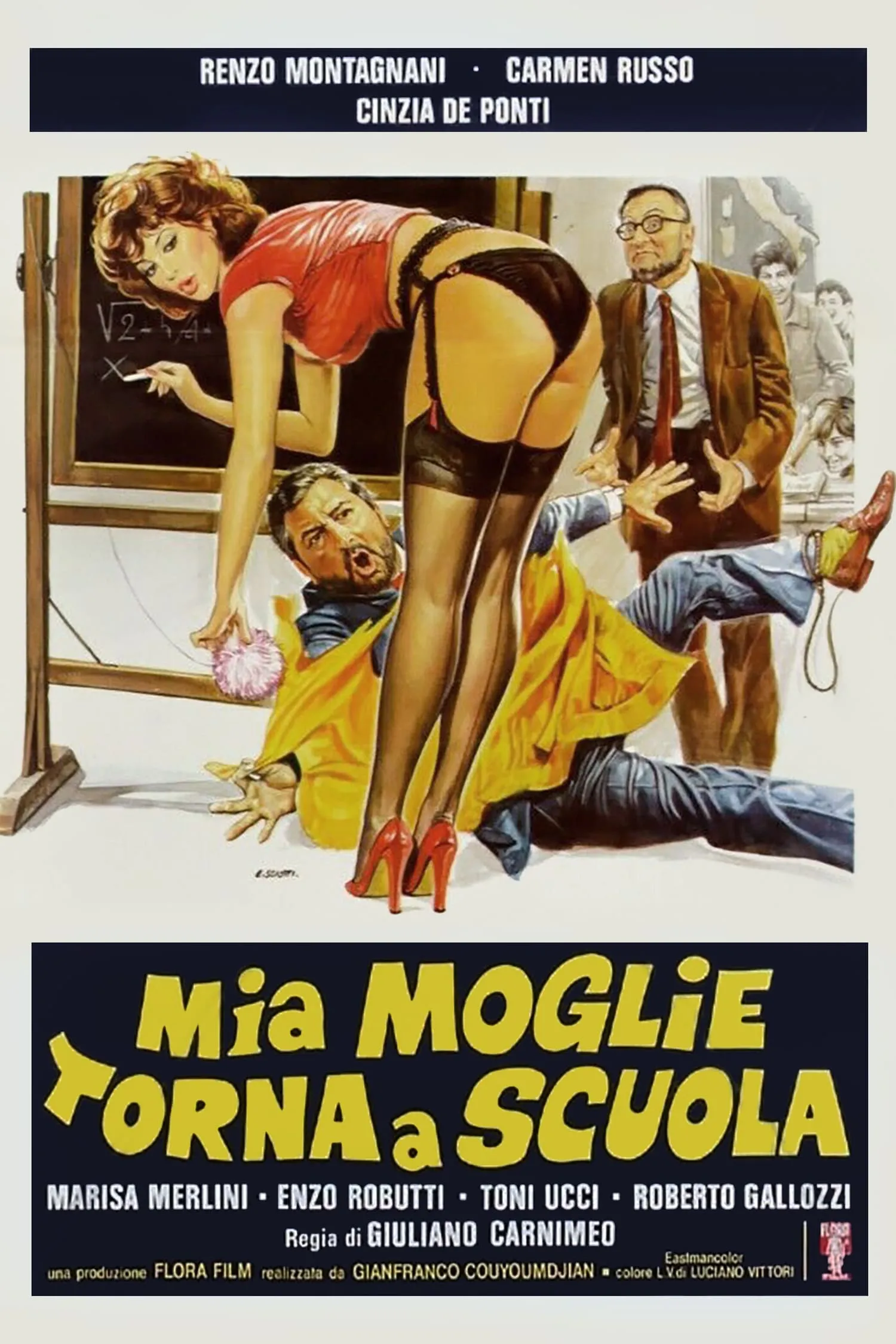 Mia moglie torna a scuola poster