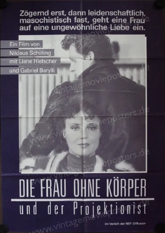 Die Frau ohne Körper und der Projektionist poster
