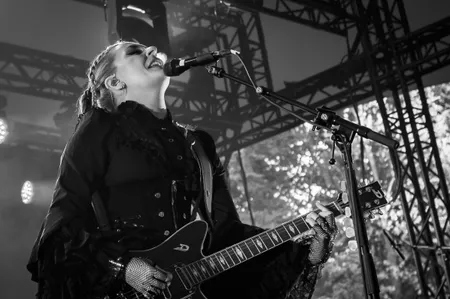 Eivør in het Openluchttheater De Goffert