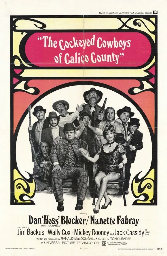 Cockeyed Cowboys of Calico County poster