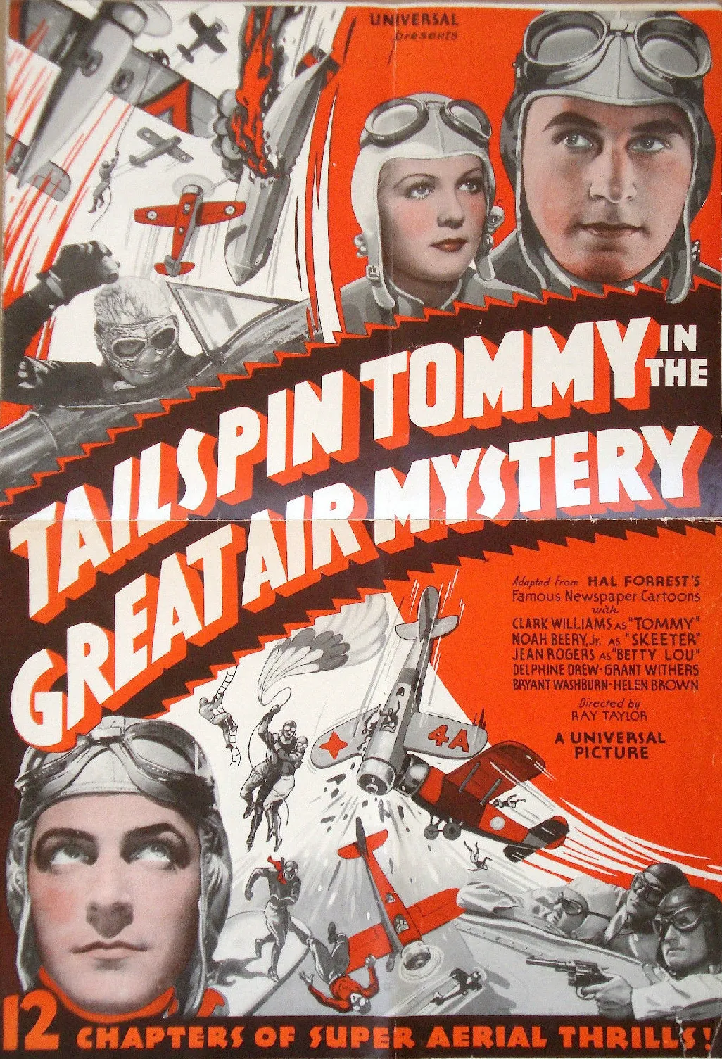 Tailspin Tommy in the Great Air Mystery poster