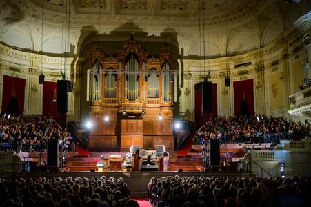 Nils Frahm in het Concertgebouw tijdens ADE 2022