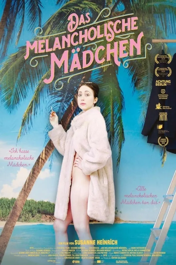 Das melancholische Mädchen poster