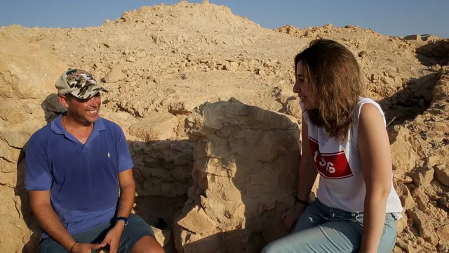 Natascha met Oren Rosenfeld, voormalig lid van een militair elite-team.