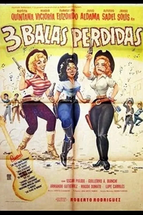 Tres balas perdidas poster