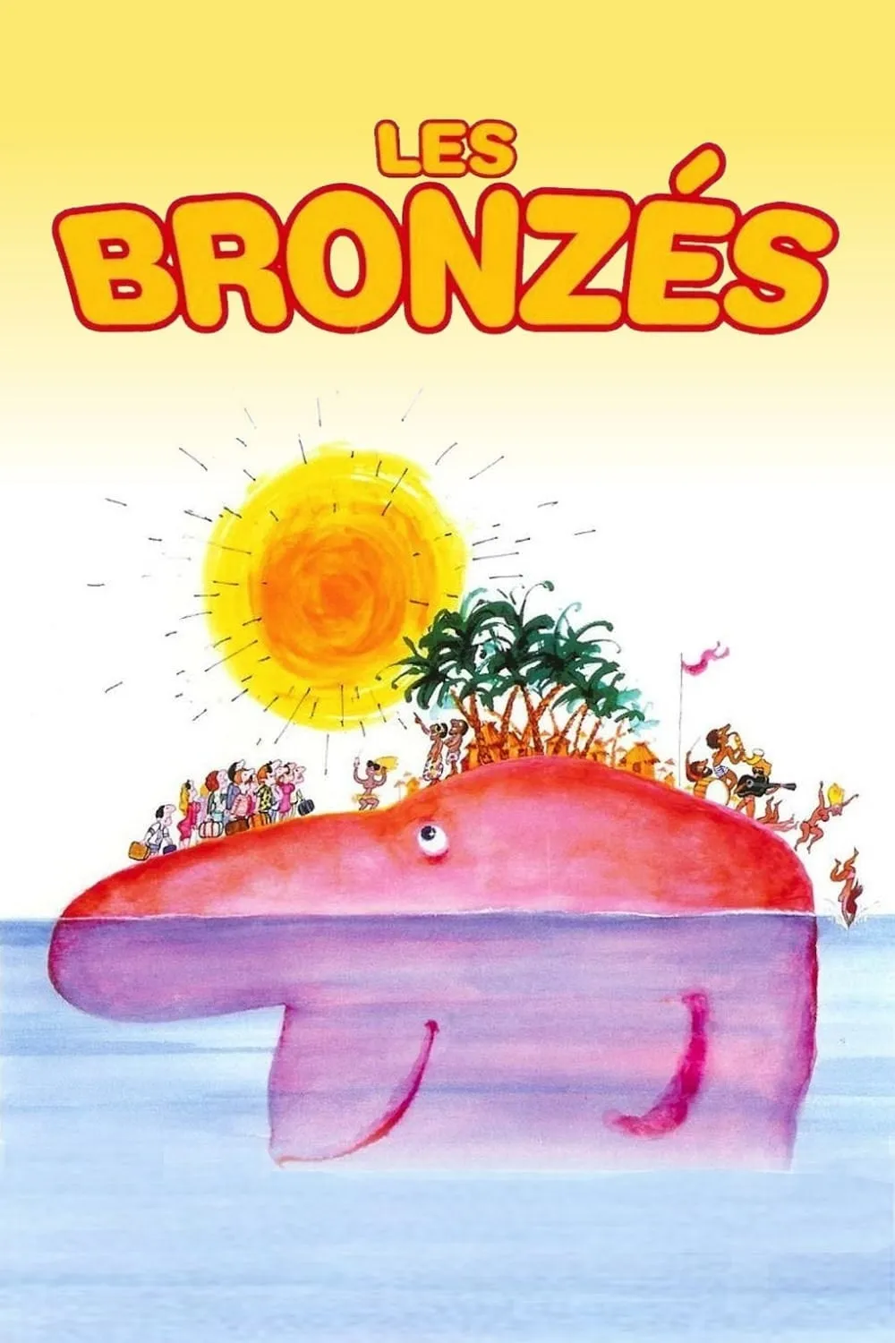 Les bronzés poster