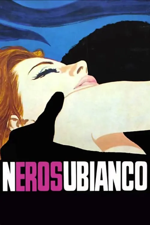 Nero su bianco poster