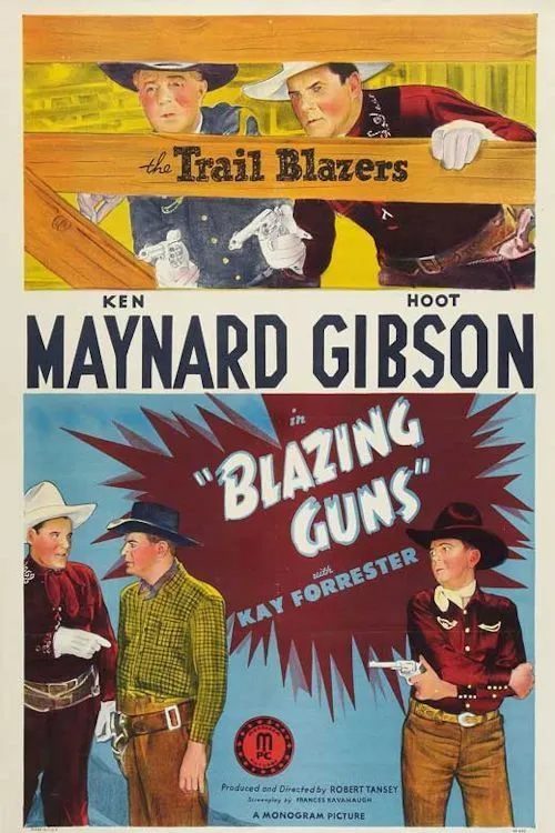 Blazing Guns poster