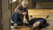Paul Verhoeven op de set van Elle