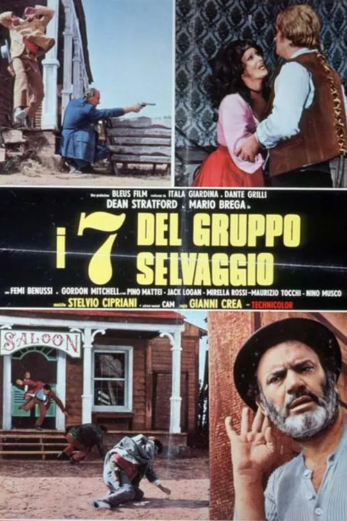 I sette del gruppo selvaggio poster