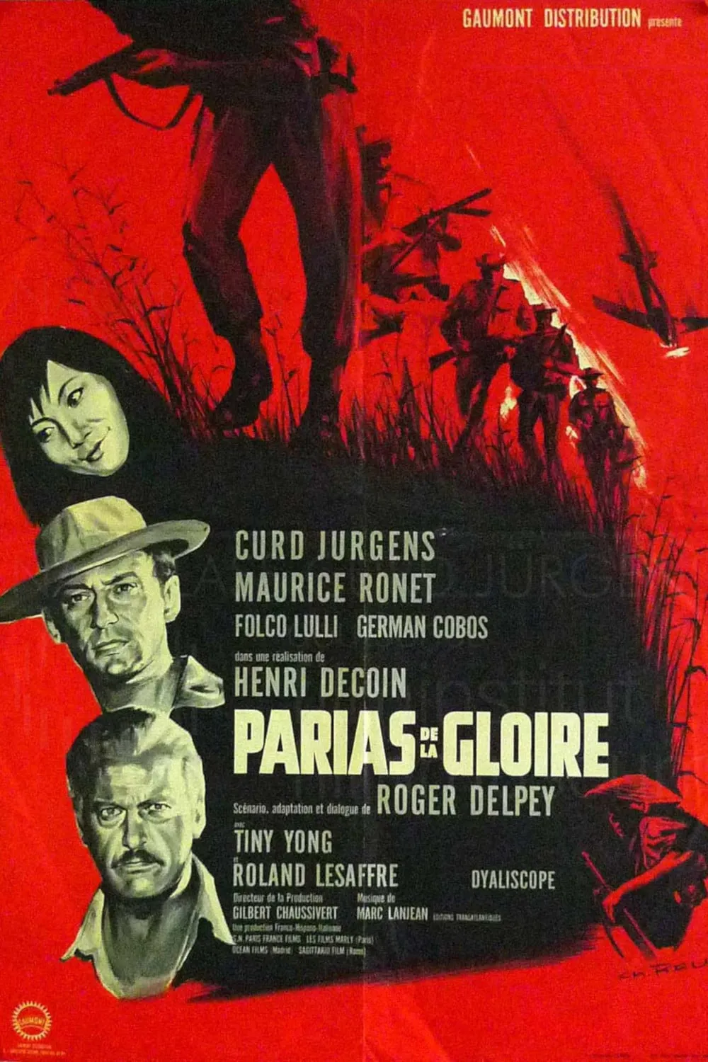 Les Parias de la gloire poster