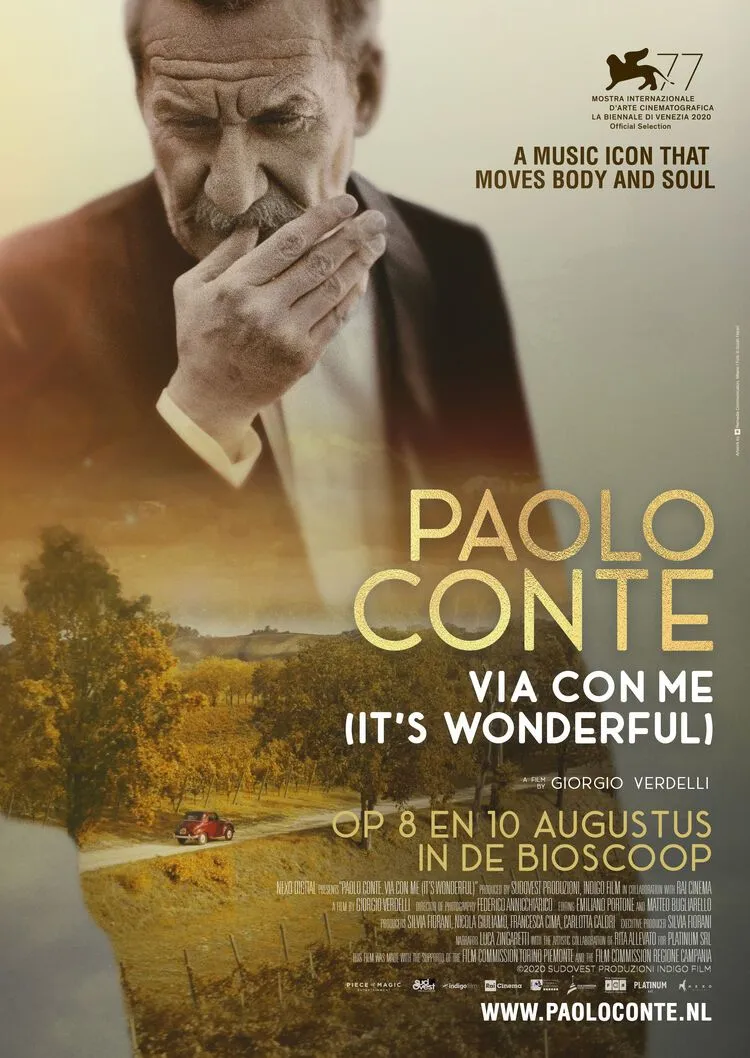 Paolo Conte, It’s Wonderful poster