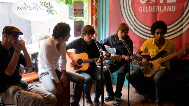 Akoestisch optreden The Jacobites in Café 3VOOR12/Gelderland