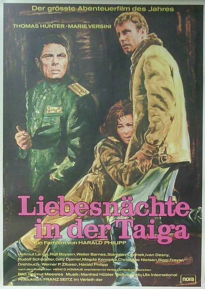 Liebesnächte in der Taiga poster