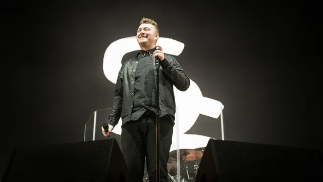 Sam Smith live op Lowlands 2014.