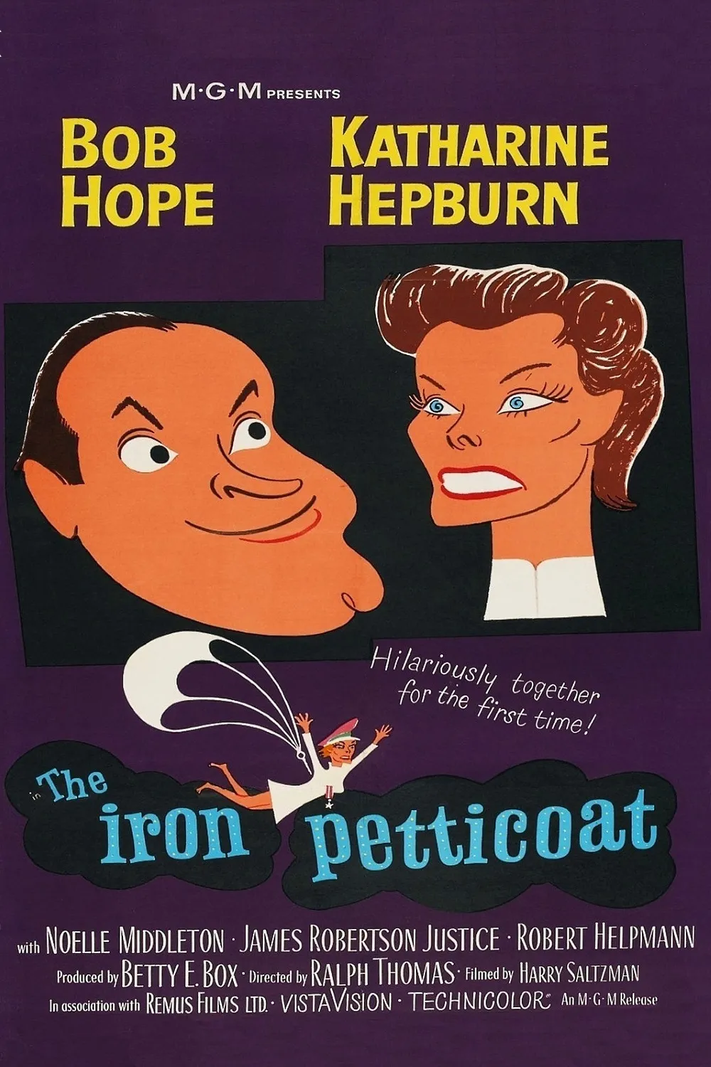 The Iron Petticoat poster