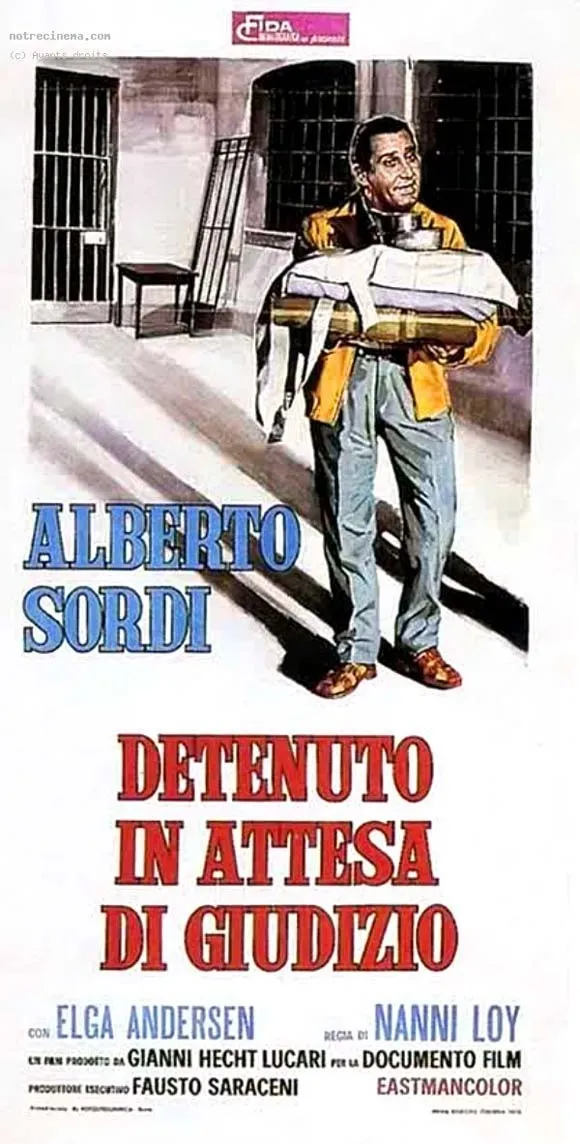 Detenuto in attesa di giudizio poster