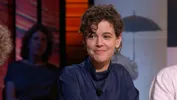 Portretfoto van Bregje Hofstede in Het filosofisch kwintet