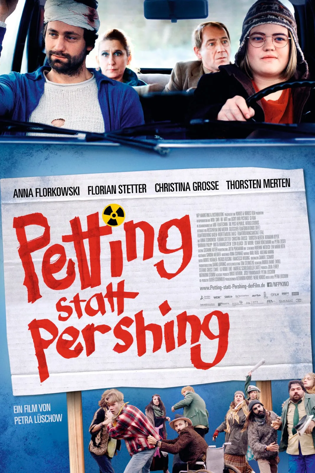 Petting statt Pershing poster