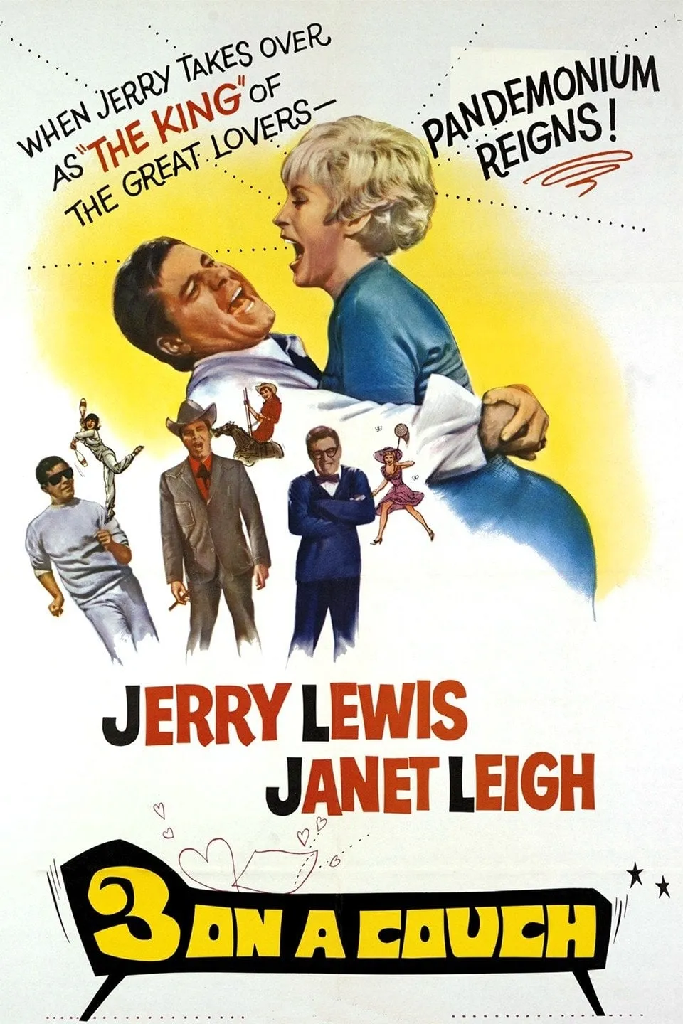 Three on a Couch poster