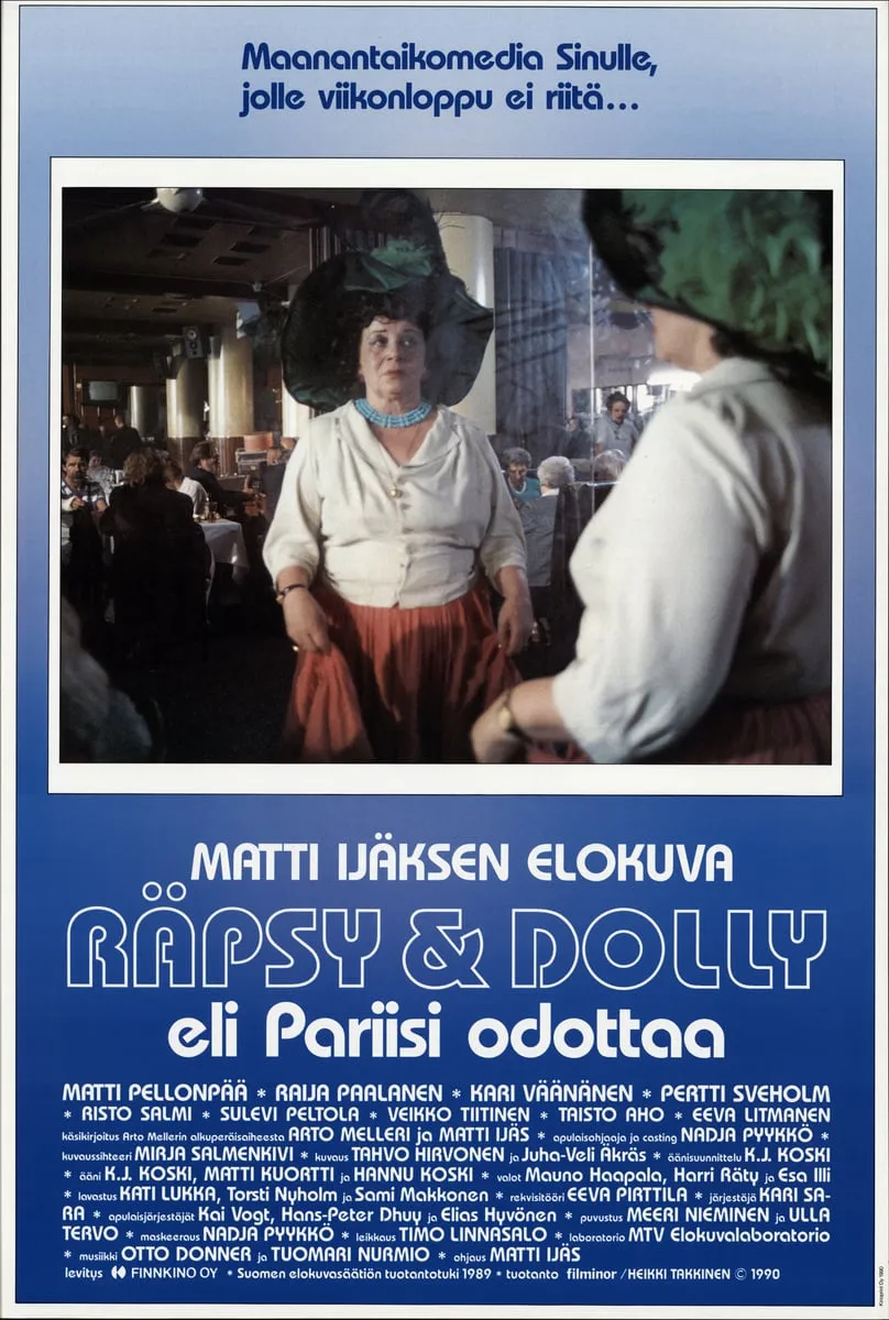 Räpsy ja Dolly eli Pariisi odottaa poster
