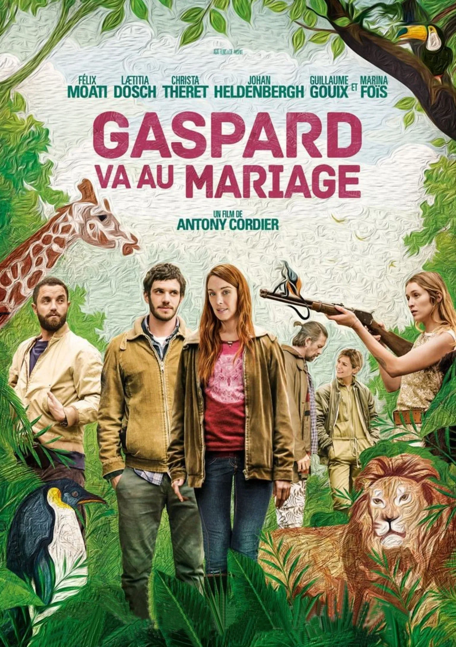 Gaspard va au mariage poster