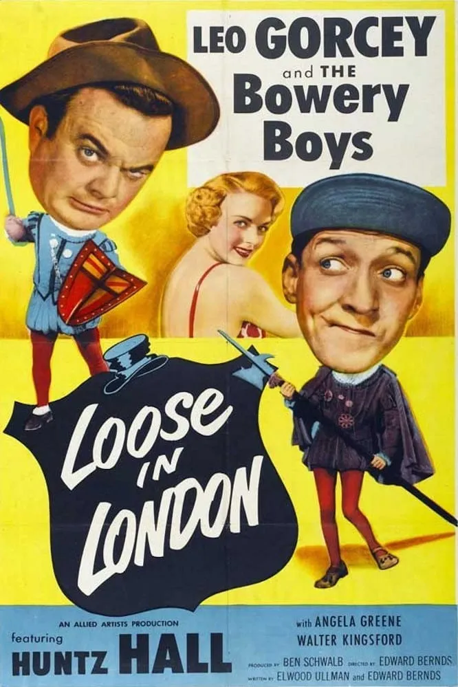 Loose in London poster