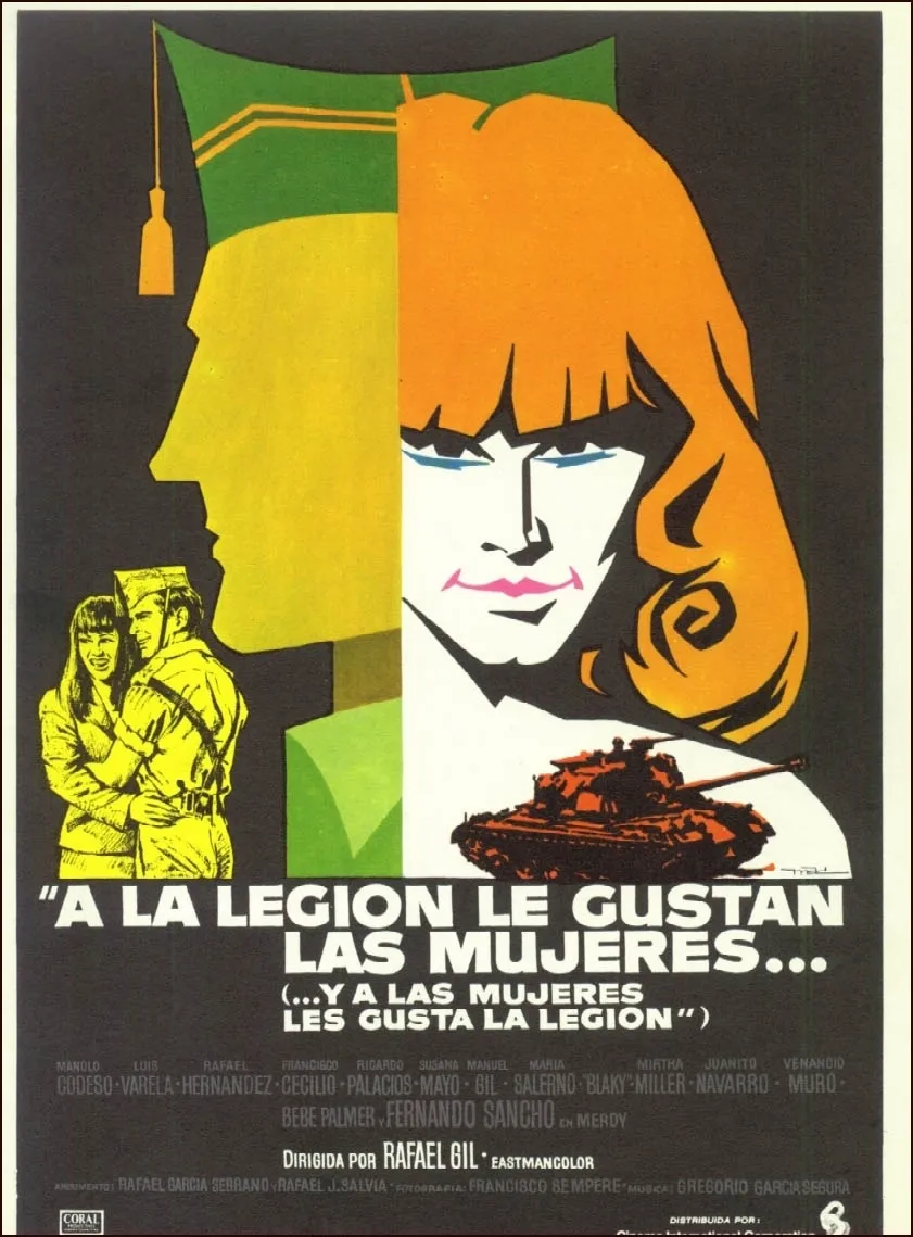 A la legión le gustan las mujeres poster