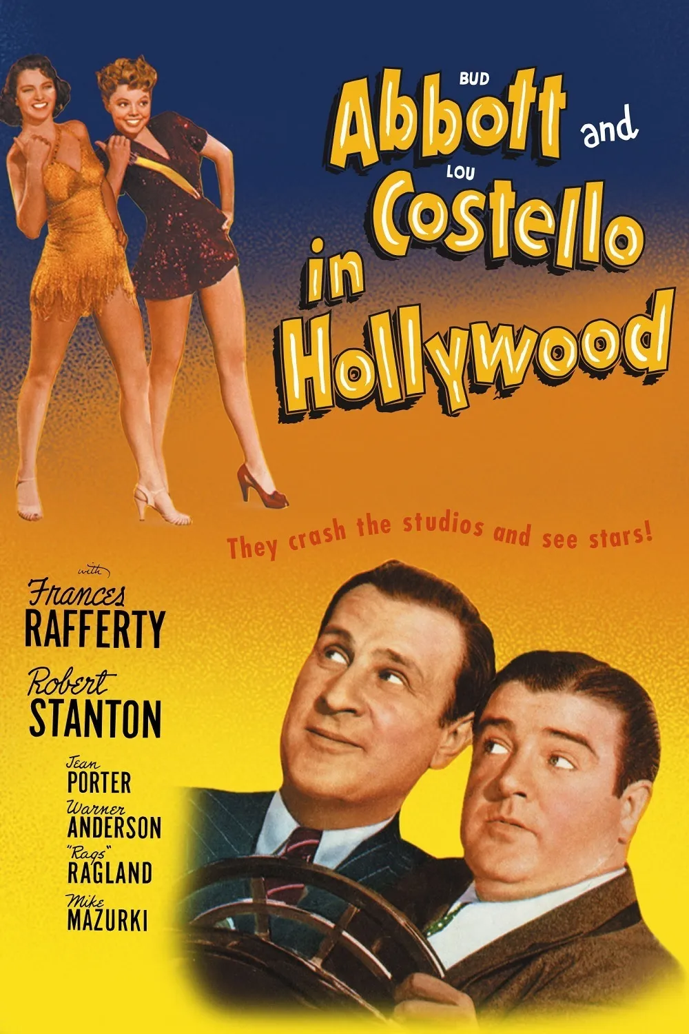 Abbott and Costello In Hollywood poster