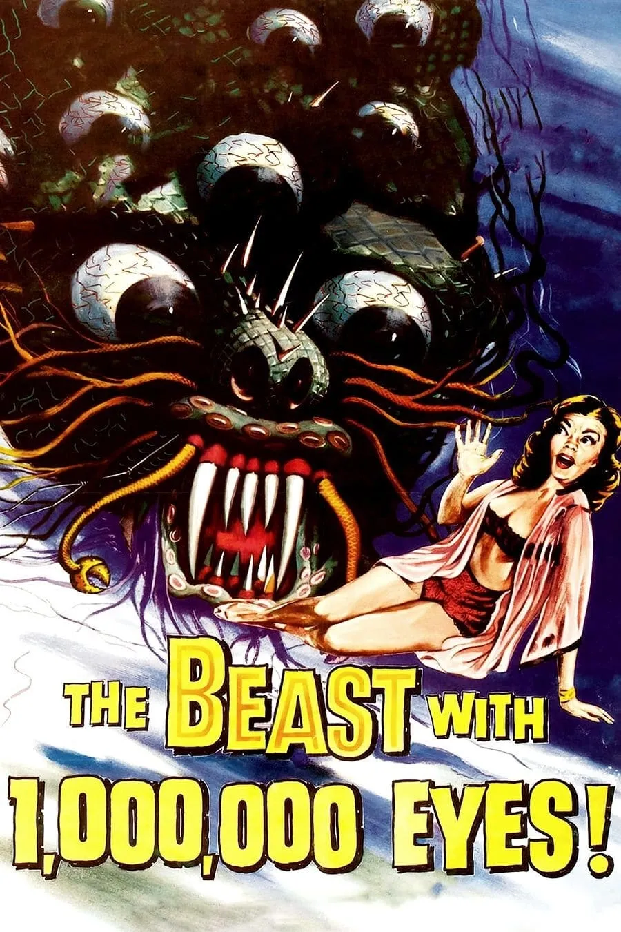 The Beast With a Million Eyes poster