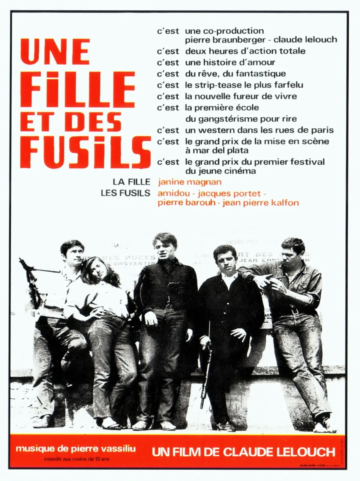 Une Fille et des fusils poster