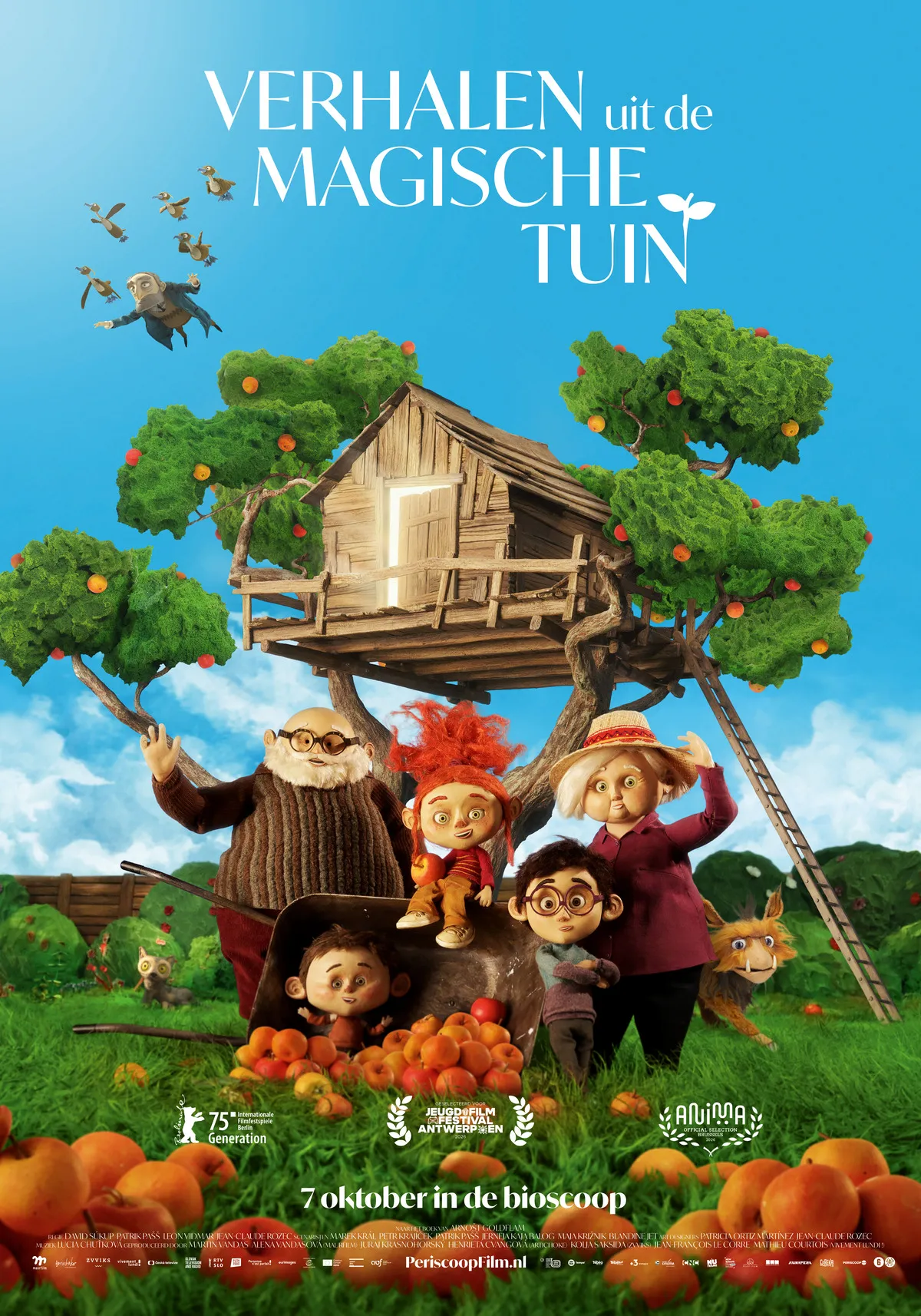 Verhalen uit de magische tuin poster