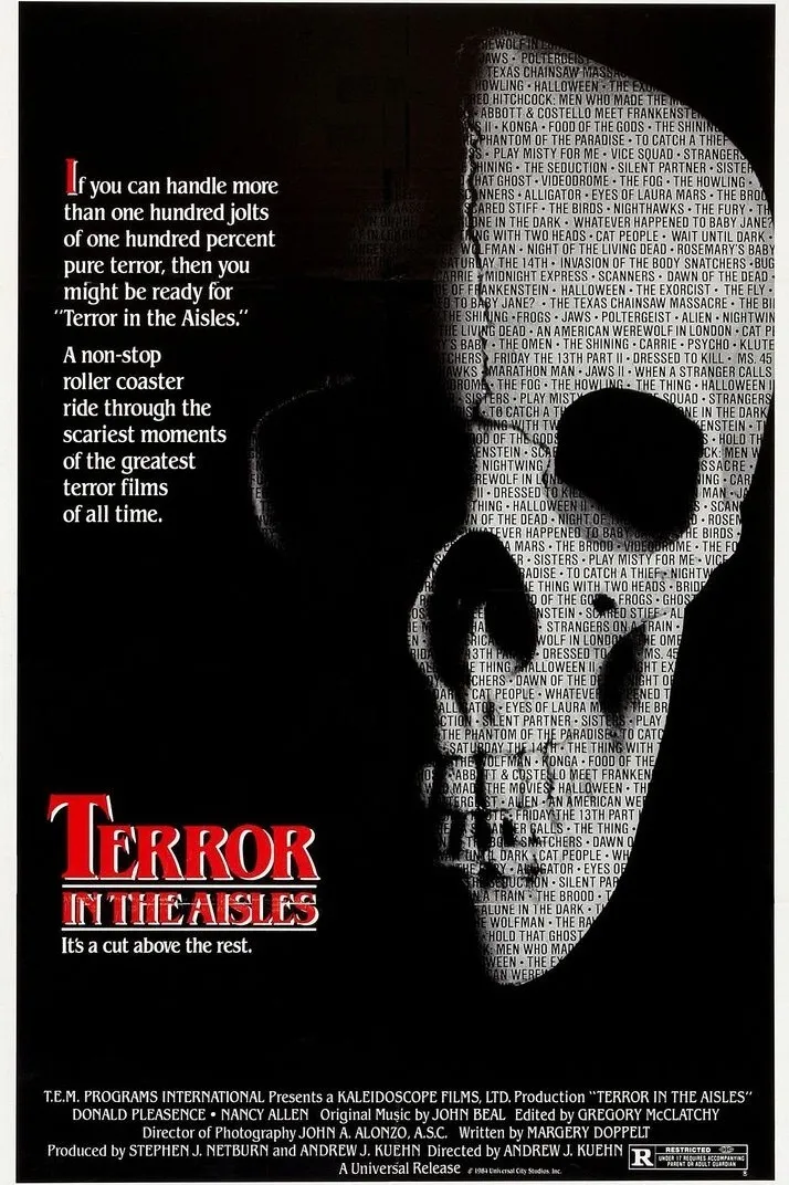 Terror in the Aisles poster