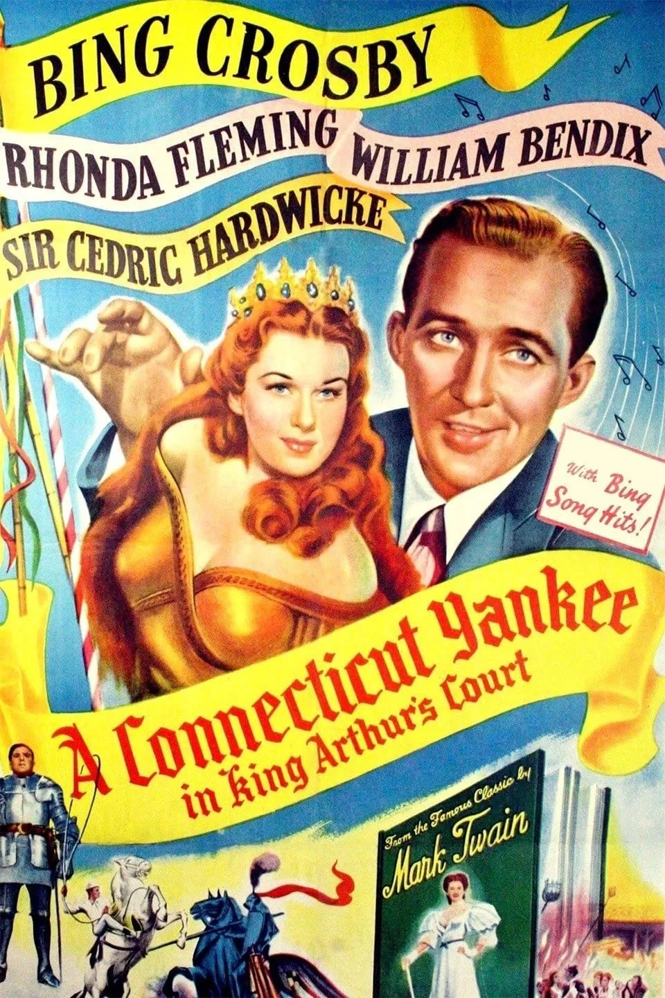 Connecticut Yankee in King Arthur's Court poster