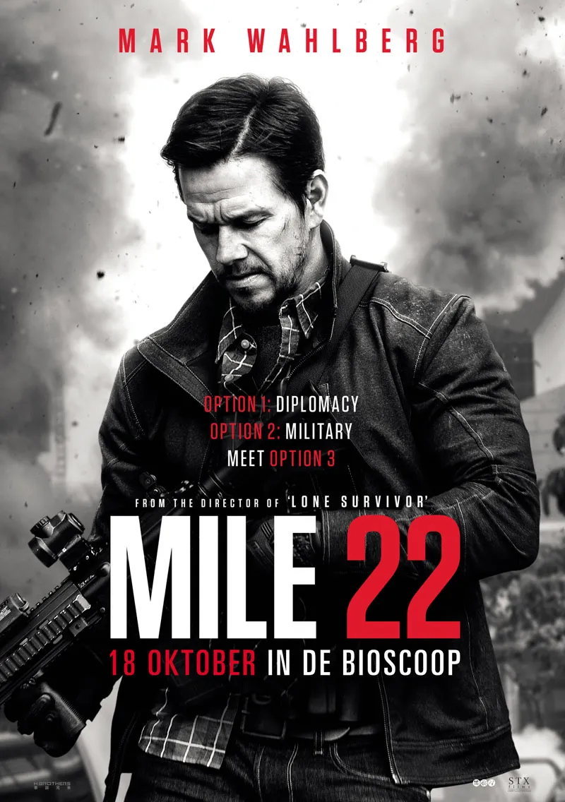 Mile 22 poster