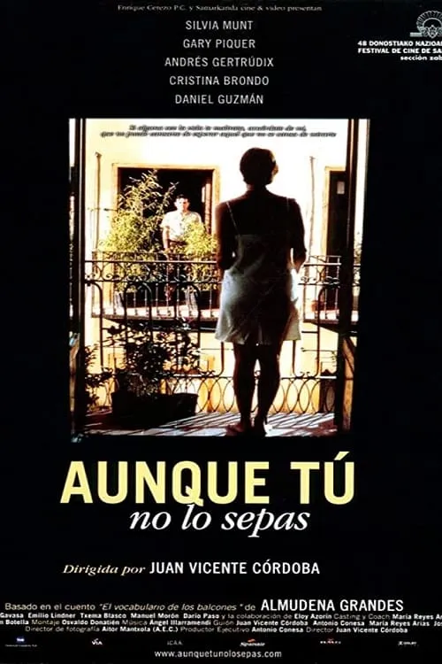 Aunque tú no lo sepas poster