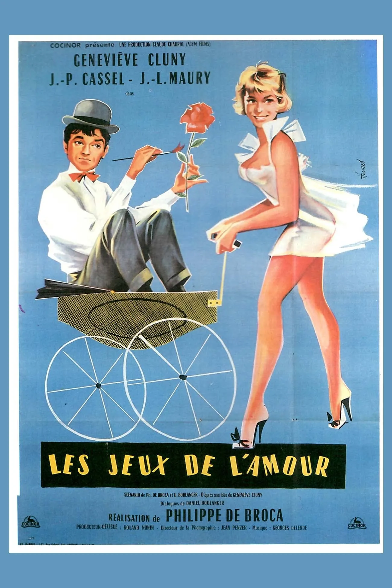Les Jeux de l'amour poster