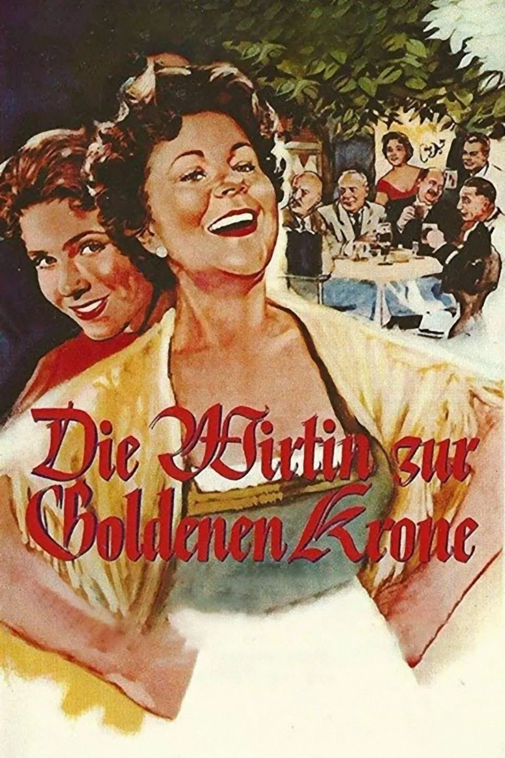 Die Wirtin zur goldenen Krone poster