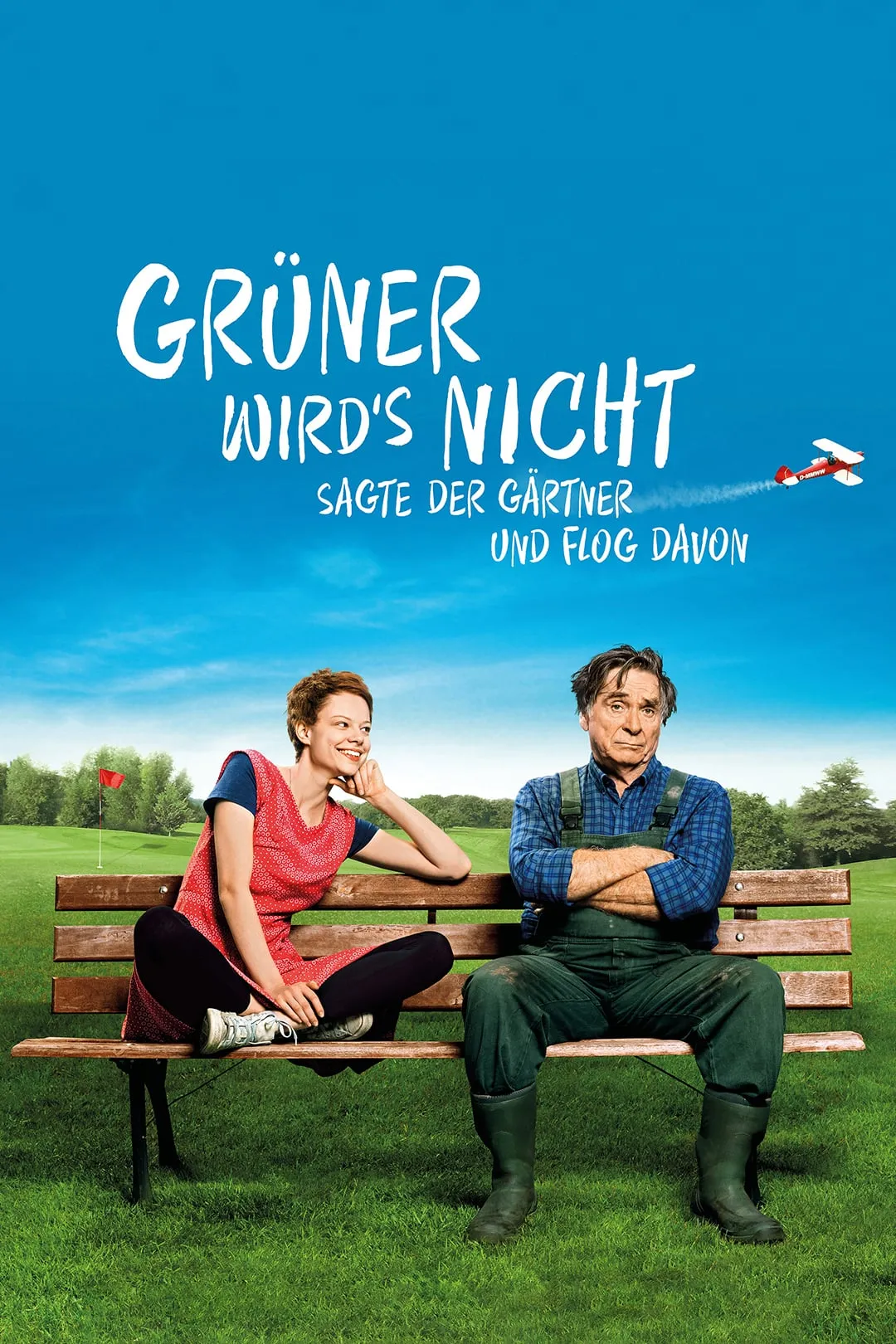 Grüner wird's nicht, sagte der Gärtner und flog davon poster