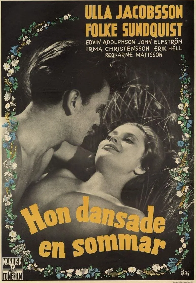 Hon dansade en sommar poster