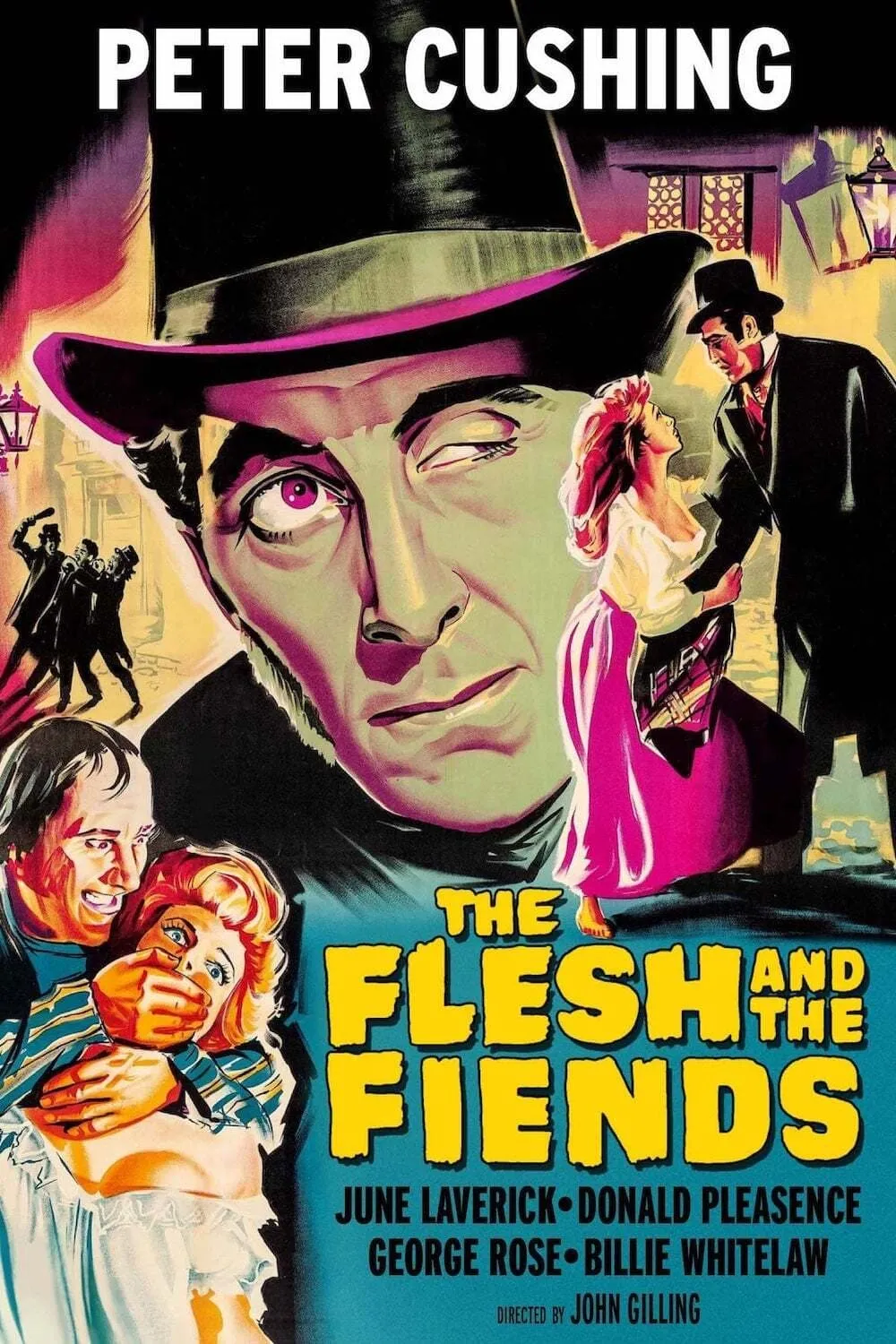 The Flesh and the Fiends poster