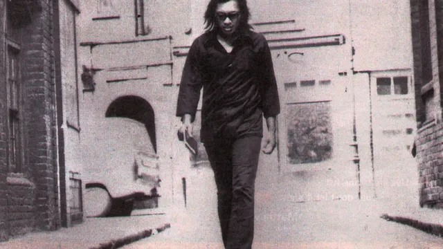 Sixto Rodriguez in London, 1970, shortly after the release of his debut album, 'Cold Fact'